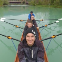 Kursgruppe mit Präs. Herbert am Schlag